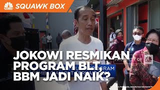Sah! Jokowi Resmikan Program BLT BBM
