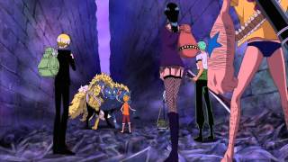Самый интересный момент с Ван Пис   One Piece    Funny Moment!   Luffy, Zoro, Robin, Franky, Sanji and Cerber