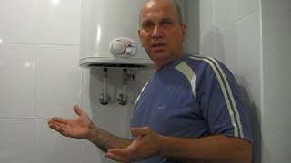 Ремонт бойлера своими руками. Чистка тэна