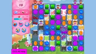 Candy Crush Saga Level 3433 NO BOOSTERS Cookie
