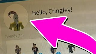 GOING ON MY ROOMMATES ROBLOX ACCOUNT!!