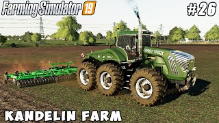 Harvesting beets, spraying slurry, plowing | Kandelin Farm | Farming simulator 19 | Timelapse #26