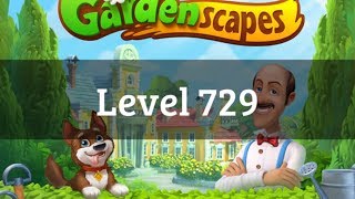 夢幻花園 Gardenscapes level 729