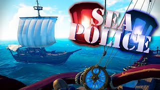 Pull The Ship Over! ? Sea Police RP ? Sea of Thieves Highlights #17