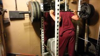 White Trash 500lb ATG Squat