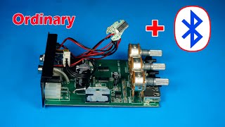 Turn an ordinary Amplifier to Bluetooth device