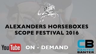 Alexanders Horseboxes Scope Festival | POYS 7yo Championship
