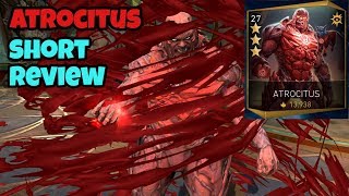 Injustice 2 Mobile | Atrocitus Short Review & Gameplay