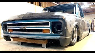 Blown and Body Dropped C10 Gets New Steering-Finnegan's Garage Ep 85