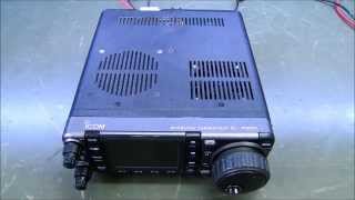 ALPHA TELECOM: ICOM IC-7000 + ÁGUA = FOGO