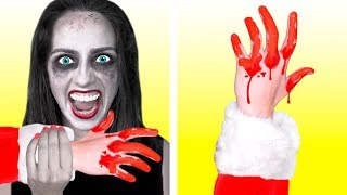 САНТА ПРОТИВ ЗОМБИ | Пранки и Новогодние Шутки от Ideas 4 Fun