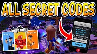 ALL CODES IN ROBLOX MAD CITY!!! (Roblox)