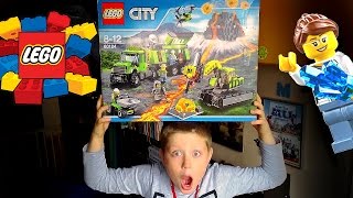 LEGO CITY 60124 BAZA BADACZY WULKANÓW !