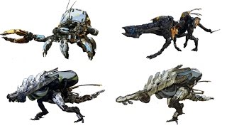 Horizon Zero Dawn - Override fun with Stalker, Shell-Walker and Bellowback