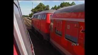 "Letzte Ehre" für eine Diesellokomotive der Baureihe 218