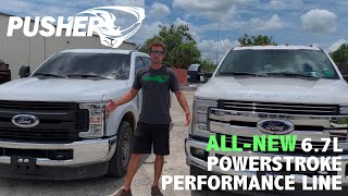 ALL NEW Pusher Performance Line for 6.7L Powerstroke Trucks