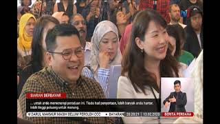 13 FEB 2020 BERITA PERDANA - NESTLE ANJUR PERADUAN TERBESAR TANDA PENGHARGAAN KEPADA RAKYAT MALAYSIA
