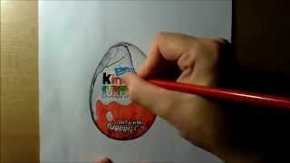 kresba Kinder SURPRISE / Drawing Kinder SURPRISE