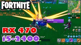 Radeon RX 470 & i5-2400: Fortnite Team Rumble On Low Settings