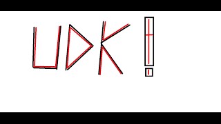UDK первые уроки