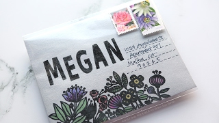 Monthly Mail Art - February 2017