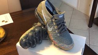 Nike Air VAPORMAX FLYKNIT "KALEIDOSCOPE" (Grey/Multicolor/Rainbow) - 2018 (Collection)(Part 120)