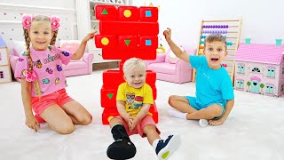 Diana dan Roma menghibur bayi Oliver dan banyak Cerita baru untuk anak-anak / Video kompilasi