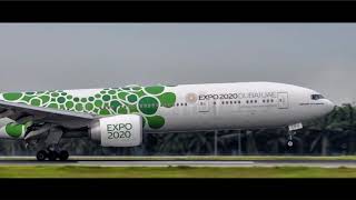 Eye of The Tiger I SFO @ZAIMSOZAAR_ I Emirates I B777 I A6-EPU I DUBAI EXPO 2020 I 18.1.18