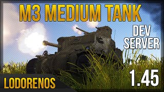 War Thunder: M3 Medium Tank 1.45 Dev Server
