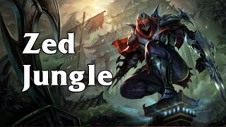 League of Legends S4 - Zed Jungle - Full game Commentary