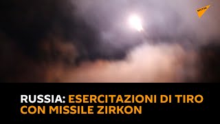 Fregata russa Admiral Gorshkov effettua con successo esercitazioni di tiro con missile Zirkon