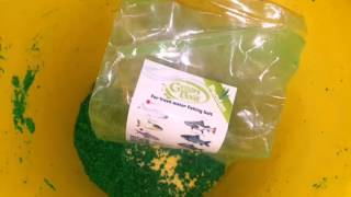 Umpan kolam air tawar serbuk pandan