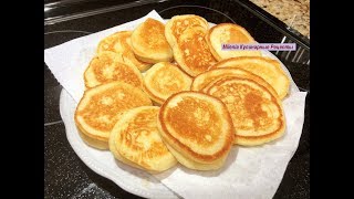 Оладушки без Грамма Муки. Это так вкусно ! Thick Pancakes without Flour