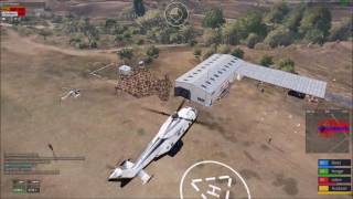 ArmA 3 Mohawk und Hummingbird crash