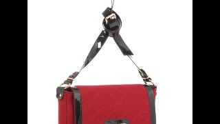 Сумка Feltimo С13139 gloss bordo black