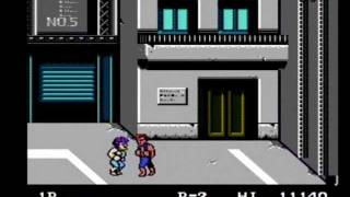 Double Dragon (NES) Walkthrough: Mission 1