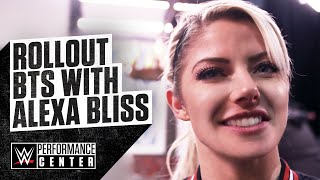 ROLLOUT Behind the Scenes: ALEXA BLISS Joins XAVIER WOODS and the UpUpDownDown Crew