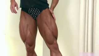 female muscle legs sexy 11
