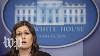 White House daily press briefing