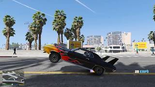 GTA ONLINE UNRELEASED GAUNTLET CLASSIC GAMEPLAY (old challenger)