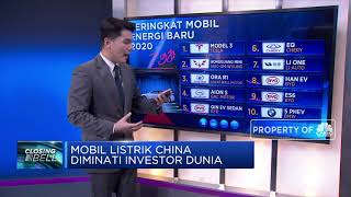 Mobil Listrik China Diminati Investor Dunia