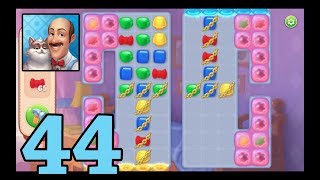 [Gameplay] Homescapes - Level 44 (No Boosters)