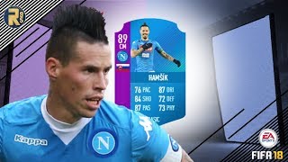 FIFA18 | PLAYER REVIEW | 89 RATED LEAGUE SBC MAREK HAMSIK PLAYER REVIEW!! Fifa18 Ultimate Team
