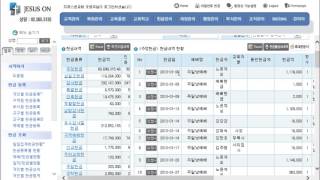 [지저스온] 교회재정프로그램 일일집계 헌금현황