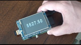 Raspberry Pi Bitcoin Ticker - Well Tempered Hacker