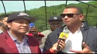 Alex Rodríguez dice: Amo mi patria Dominicana.
