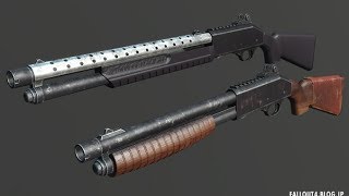 fallout4 MOD Review - Hunting Shotgun with Alternative anime