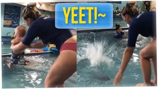 TikTok Goes Viral After Swim Instructor Shows the Hilarious Process (ft. Gina Darling)