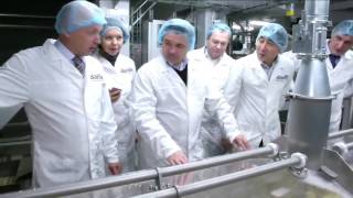 Воробьев посетил макаронную фабрику в Солнечногорске