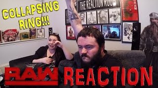 COLLAPSING RING!!! WWE RAW REACTION 17TH APRIL 2017